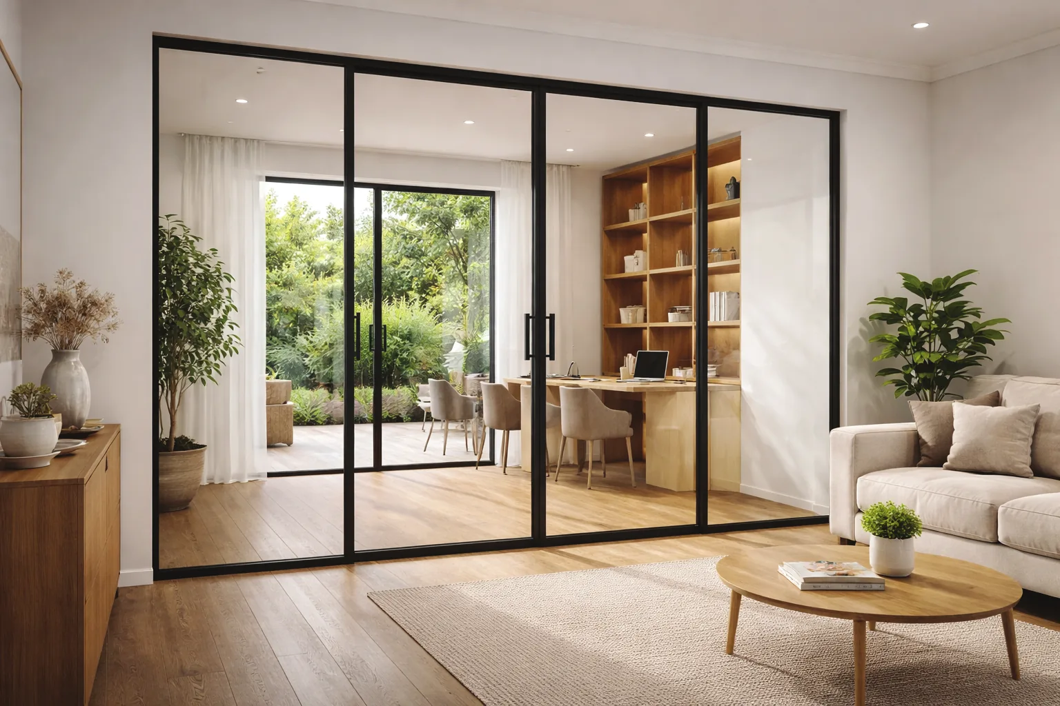 Internal Glass Partitions